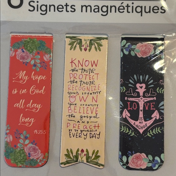 Jot 6 Count Magnetic Inspirational Bookmarks - Picture 3 of 9